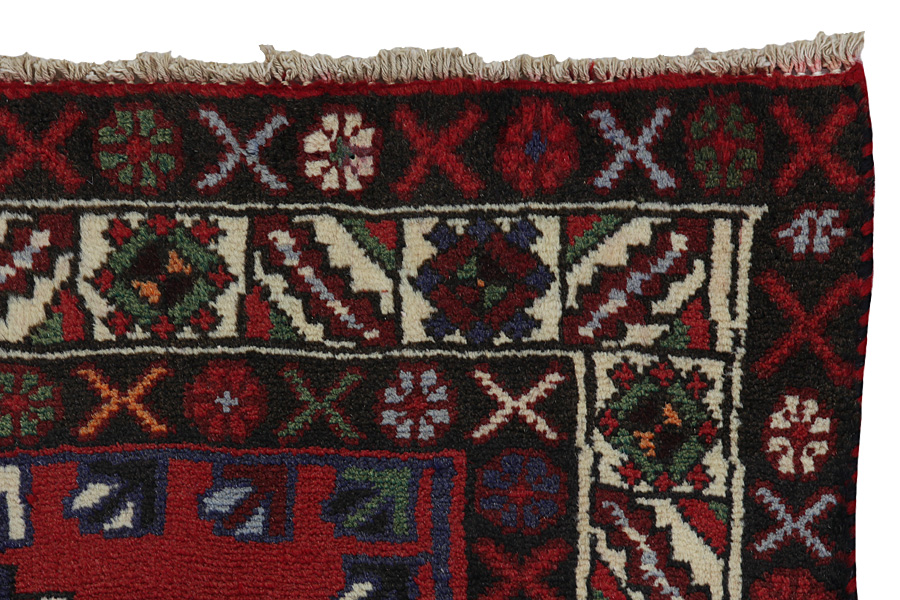 Afshar - Sirjan Персийски връзван килим 228x131 - Снимка 6