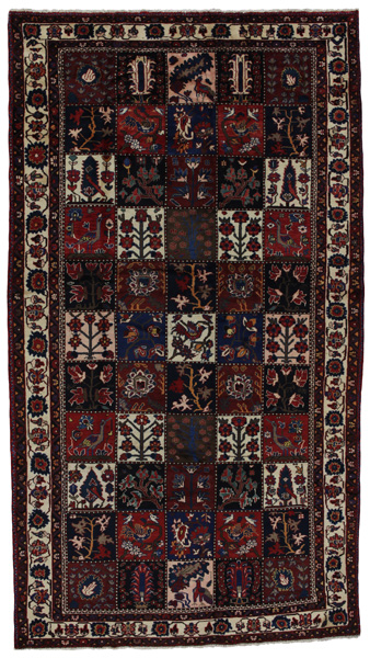 Bakhtiari Персийски връзван килим 312x173