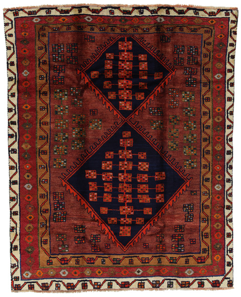 Lori - Qashqai Персийски връзван килим 196x157
