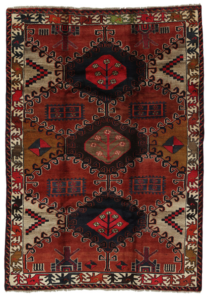 Bakhtiari - Qashqai Персийски връзван килим 218x150