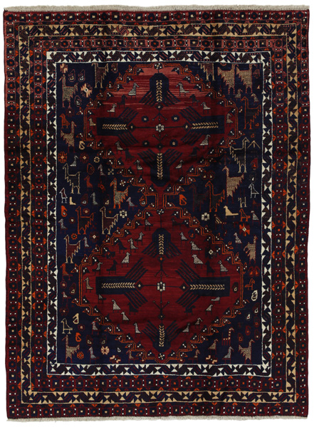 Afshar - Sirjan Персийски връзван килим 220x162