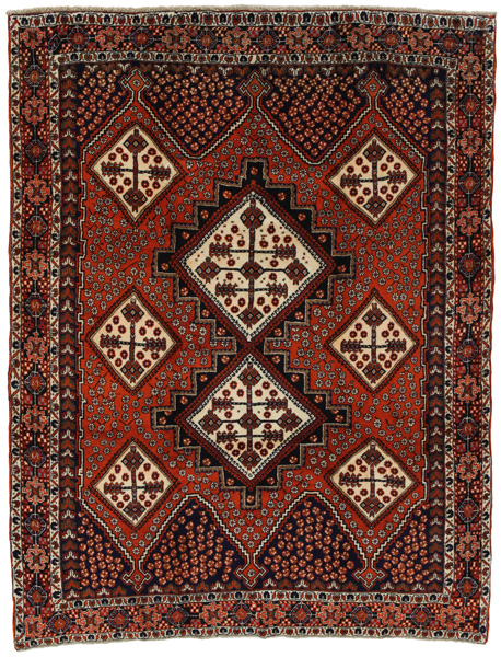 SahreBabak - Afshar Персийски връзван килим 212x162