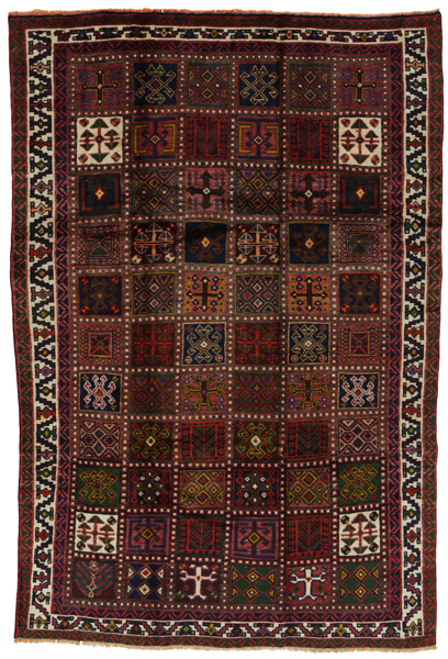 Bakhtiari - Garden Персийски връзван килим 250x176