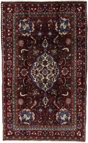 Bakhtiari Персийски връзван килим 263x156