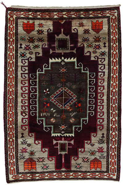 Gabbeh - Lori Персийски връзван килим 212x140