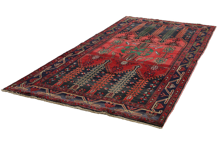 Koliai - Kurdi Персийски връзван килим 312x158 - Снимка 2
