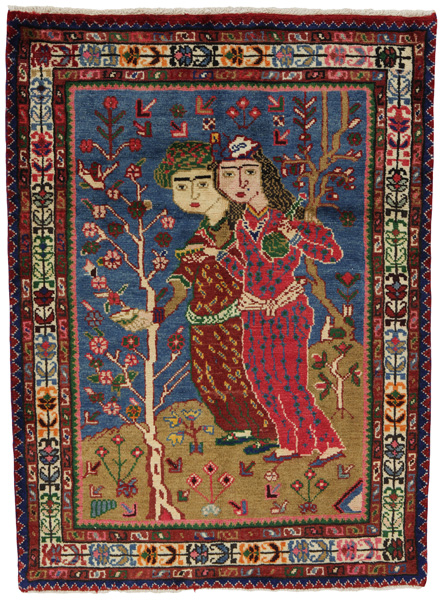 Bijar - Kurdi Персийски връзван килим 140x100