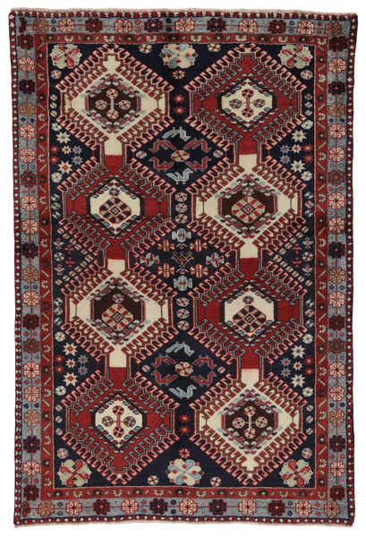 Qashqai - Yalameh Персийски връзван килим 155x103
