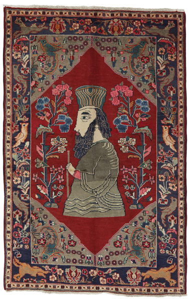 Sarouk - Farahan Персийски връзван килим 162x105