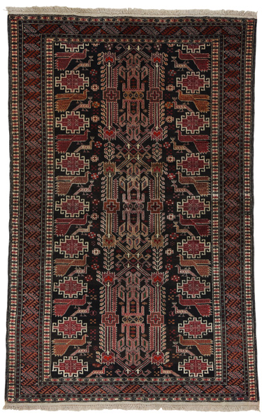 Baluch - Turkaman Персийски връзван килим 136x100