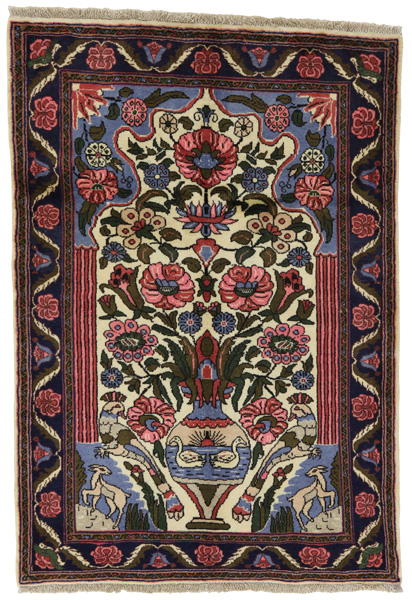 Jozan - Sarouk Персийски връзван килим 138x96