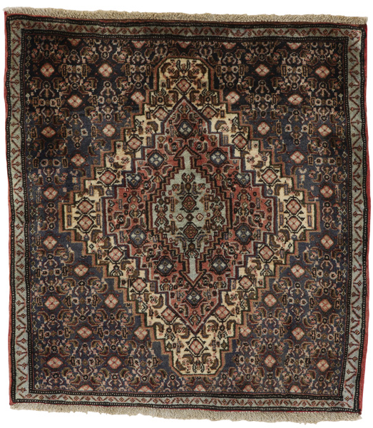 Senneh - Kurdi Персийски връзван килим 90x81