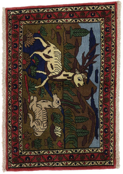 Sarouk - Farahan Персийски връзван килим 58x82