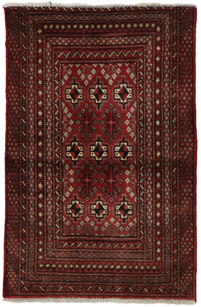 Бухара - Turkaman Персийски връзван килим 97x64