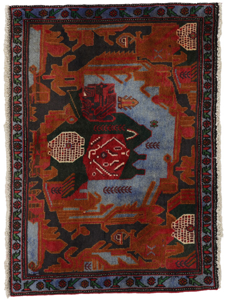 Koliai - Kurdi Персийски връзван килим 85x80