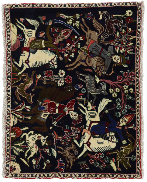 Sarouk - Farahan Персийски връзван килим 72x94