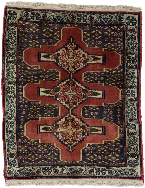 Senneh - Kurdi Персийски връзван килим 90x73
