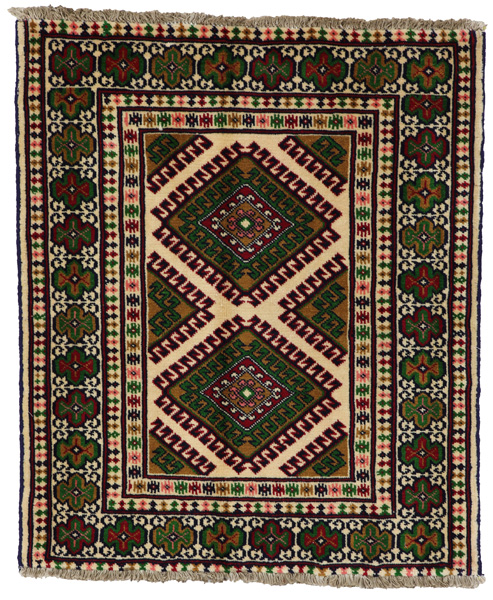 Koliai - Kurdi Персийски връзван килим 86x72