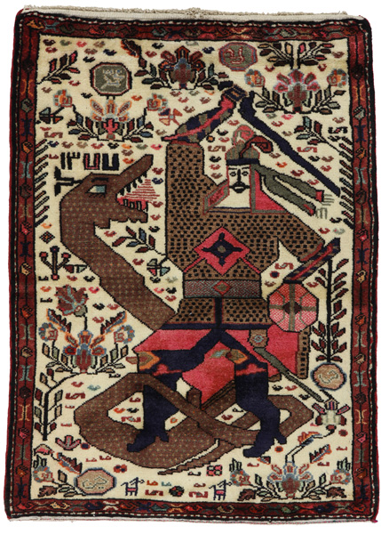 Bijar - Kurdi Персийски връзван килим 112x80