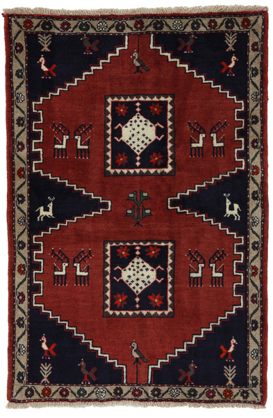 Kelardasht - Kurdi Персийски връзван килим 130x86