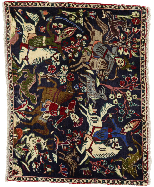 Sarouk - Farahan Персийски връзван килим 71x92