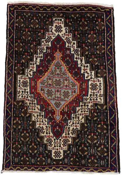 Senneh - Kurdi Персийски връзван килим 100x69