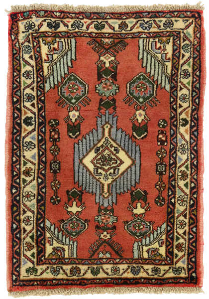 Enjelas - Hamadan Персийски връзван килим 81x59