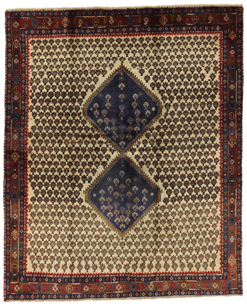 SahreBabak - Afshar Персийски връзван килим 175x144