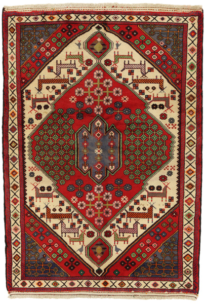 Zanjan - Hamadan Персийски връзван килим 155x105