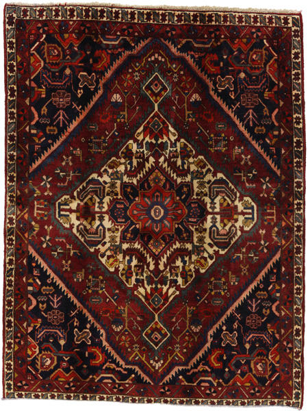 Bakhtiari Персийски връзван килим 205x154