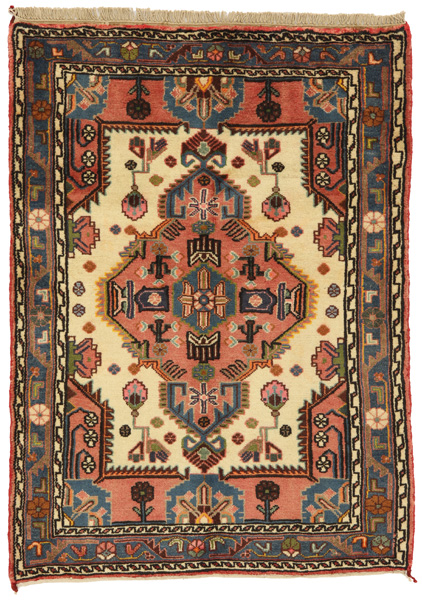 Tuyserkan - Hamadan Персийски връзван килим 122x90