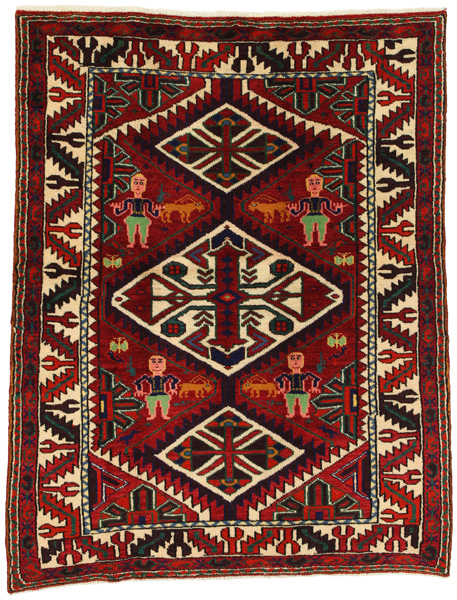 Tuyserkan - Hamadan Персийски връзван килим 193x148