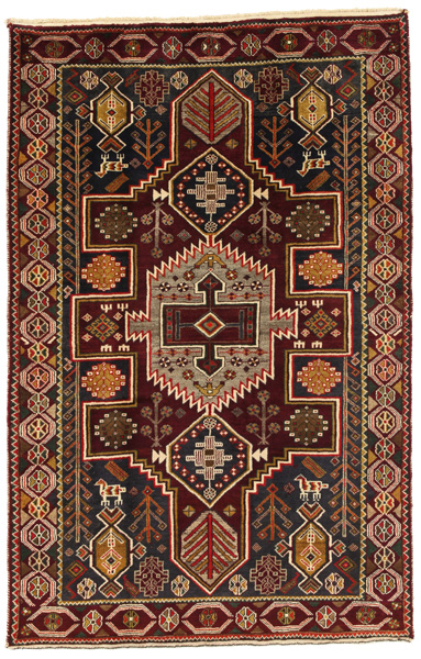 Afshar - Sirjan Персийски връзван килим 218x142