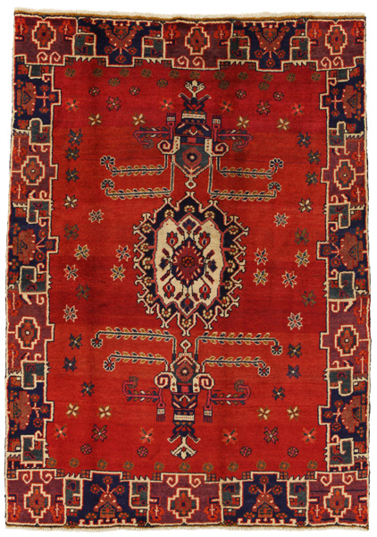 Afshar - Sirjan Персийски връзван килим 207x145