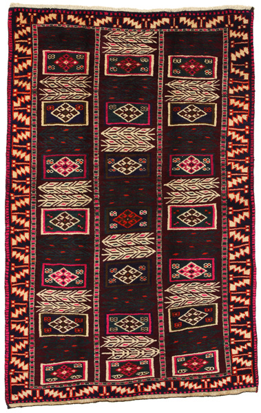 Qashqai - Gabbeh Персийски връзван килим 209x135