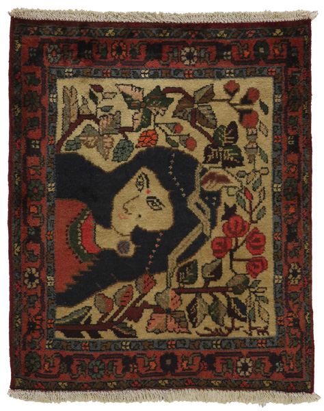 Bijar - Kurdi Персийски връзван килим 86x72