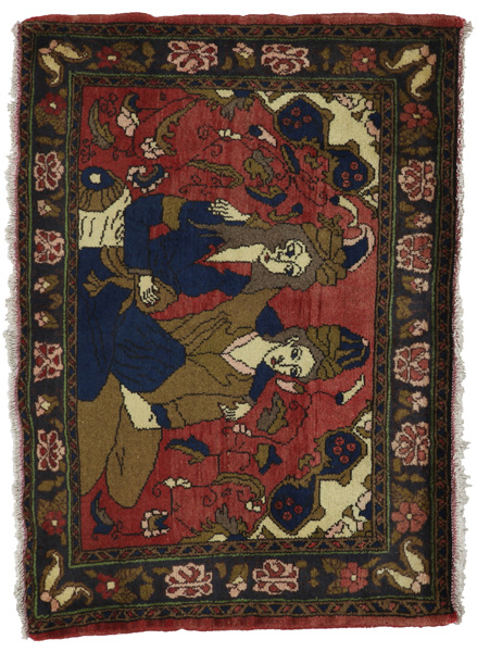 Bijar - Kurdi Персийски връзван килим 98x70