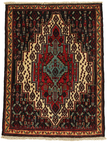 Senneh - Kurdi Персийски връзван килим 90x70