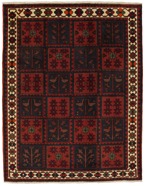 Bakhtiari - Garden Персийски връзван килим 200x157