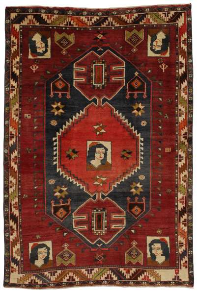 Lori - Bakhtiari Персийски връзван килим 220x147