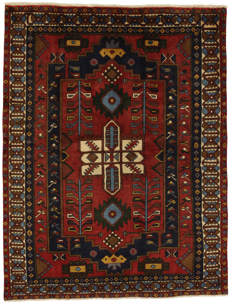 Afshar - Sirjan Персийски връзван килим 193x148