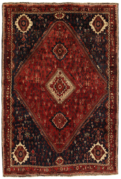 Qashqai - Shiraz Персийски връзван килим 275x186