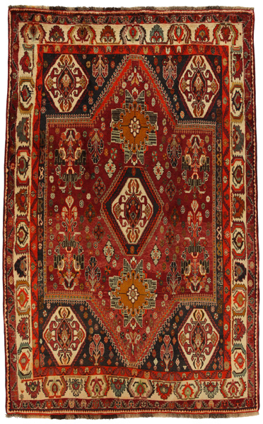 Qashqai - Shiraz Персийски връзван килим 265x165