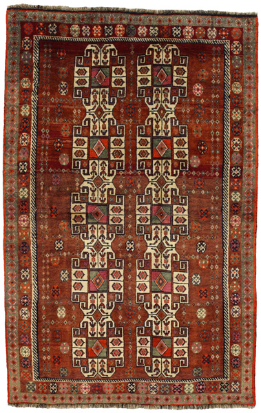 Lori - Qashqai Персийски връзван килим 204x128
