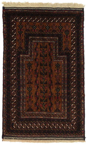 Baluch - Turkaman Персийски връзван килим 144x88