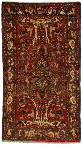 Bijar - Kurdi Персийски връзван килим 221x126