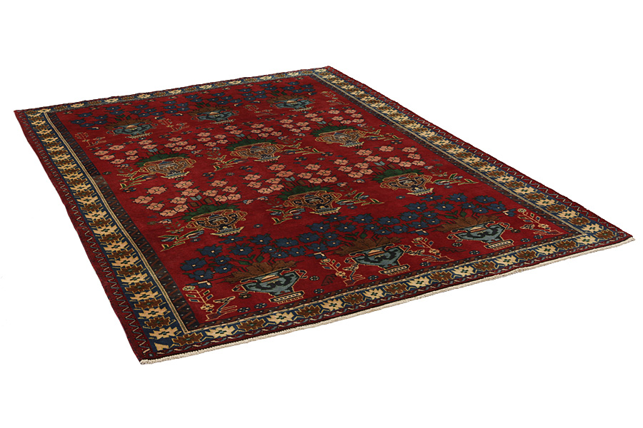 Afshar - Sirjan Персийски връзван килим 284x206 - Снимка 1