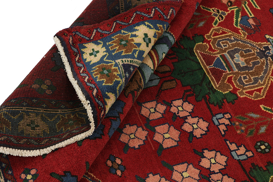 Afshar - Sirjan Персийски връзван килим 284x206 - Снимка 3