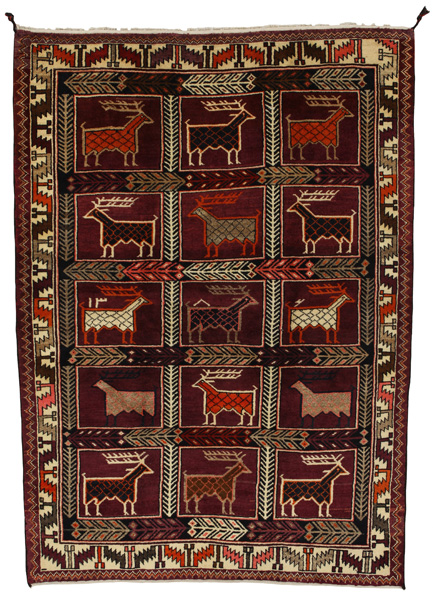 Lori - Bakhtiari Персийски връзван килим 220x153