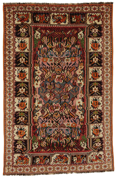 Bakhtiari - Qashqai Персийски връзван килим 231x152